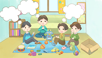 玩具箱肚有麼个玩具